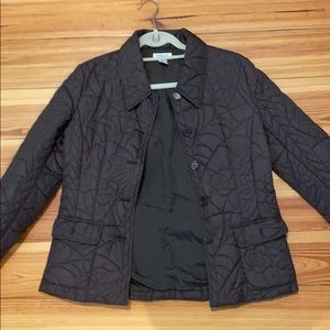 Harolds brown quilted puffer jacket
